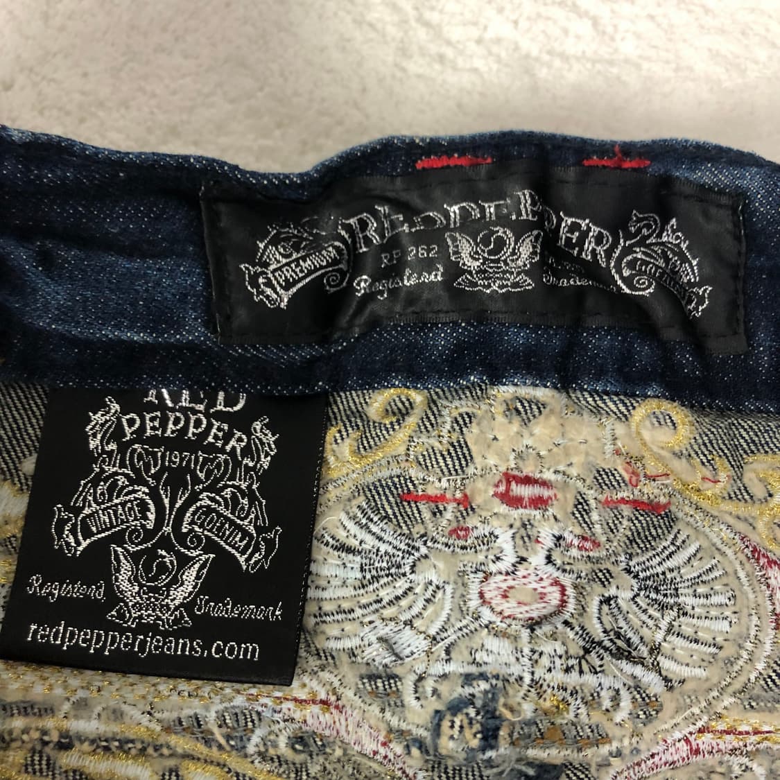 레드페퍼 재팬 부츠컷 데님팬츠 상품이미지8