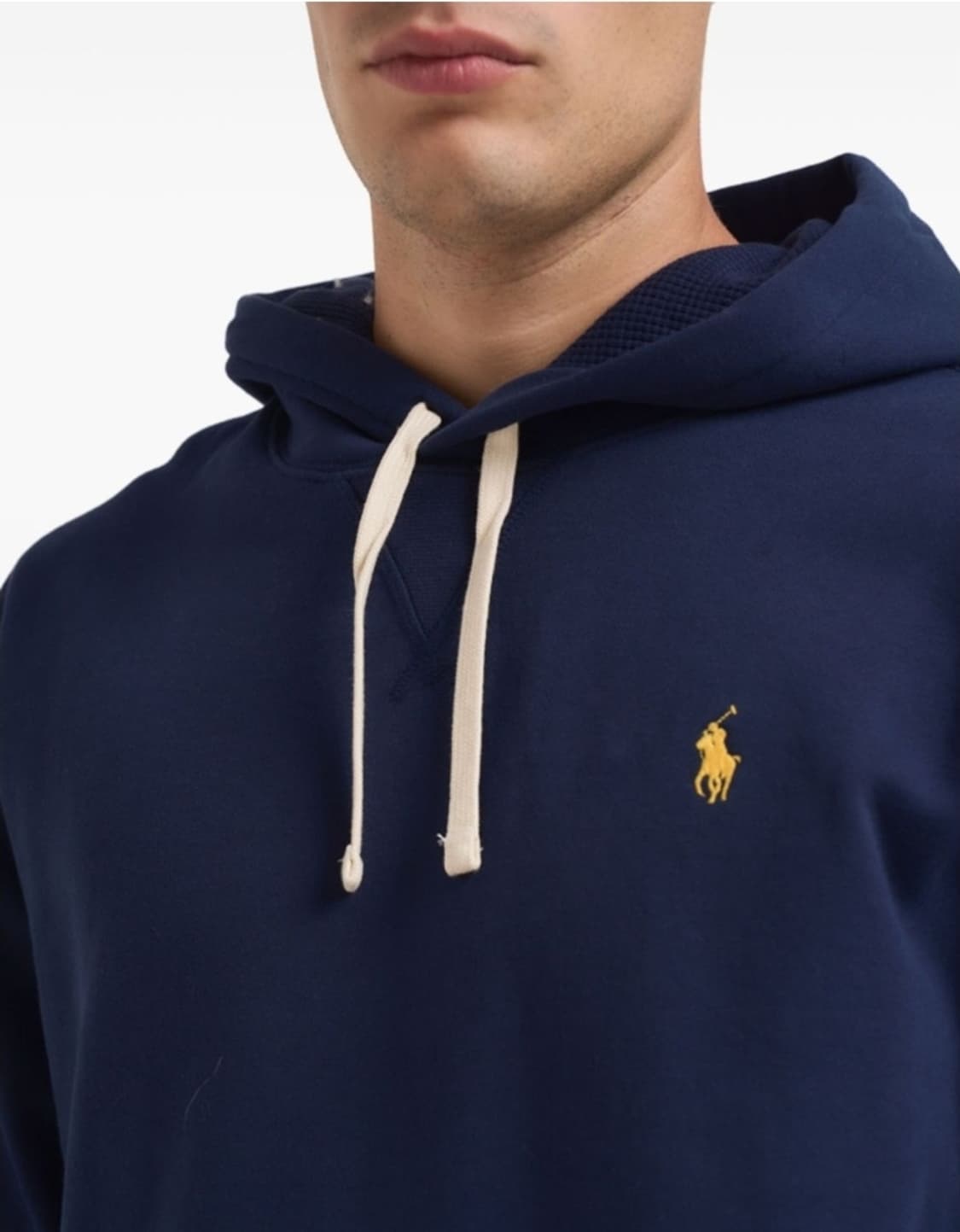 (새상품)폴로 랄프로렌 노란 로고 기모 후드티 XL 상품이미지3