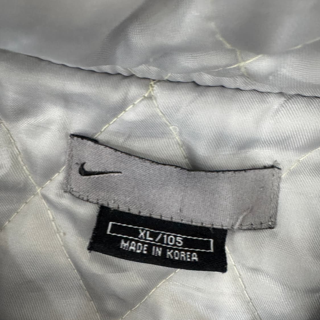 XL 나이키 00s 올드스쿨 빅로고 플리스 누빔 자켓  상품이미지8
