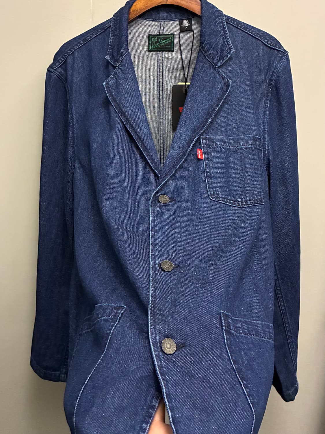 (XL)Levis 리바이스 테일러링 루즈핏 블레이저 데님자켓 상품이미지5