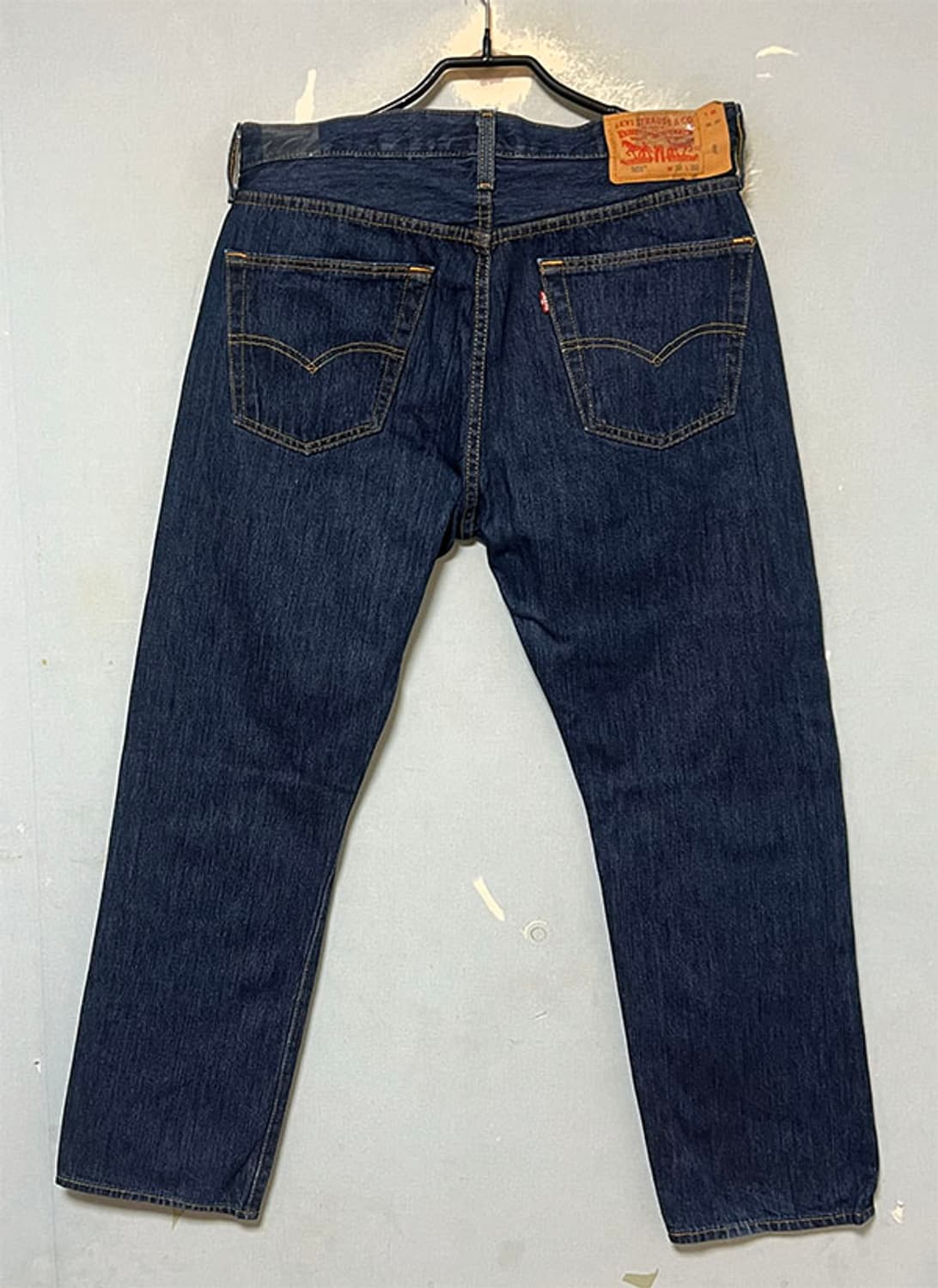 리바이스501 남자청바지 겨울 일자핏 생지 캐주얼 L 32 상품이미지2