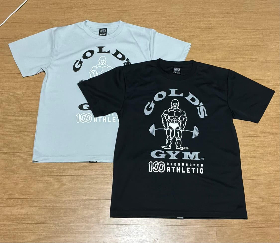급처)골드짐 헬스 티셔츠 2개 상품이미지1