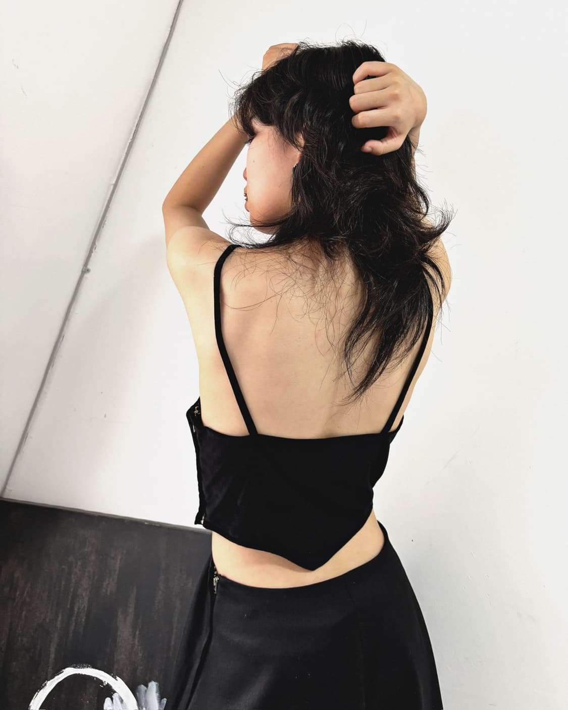 꼼데가르송 X H&M 절개 디테일 슬리브리스 원피스 상품이미지4