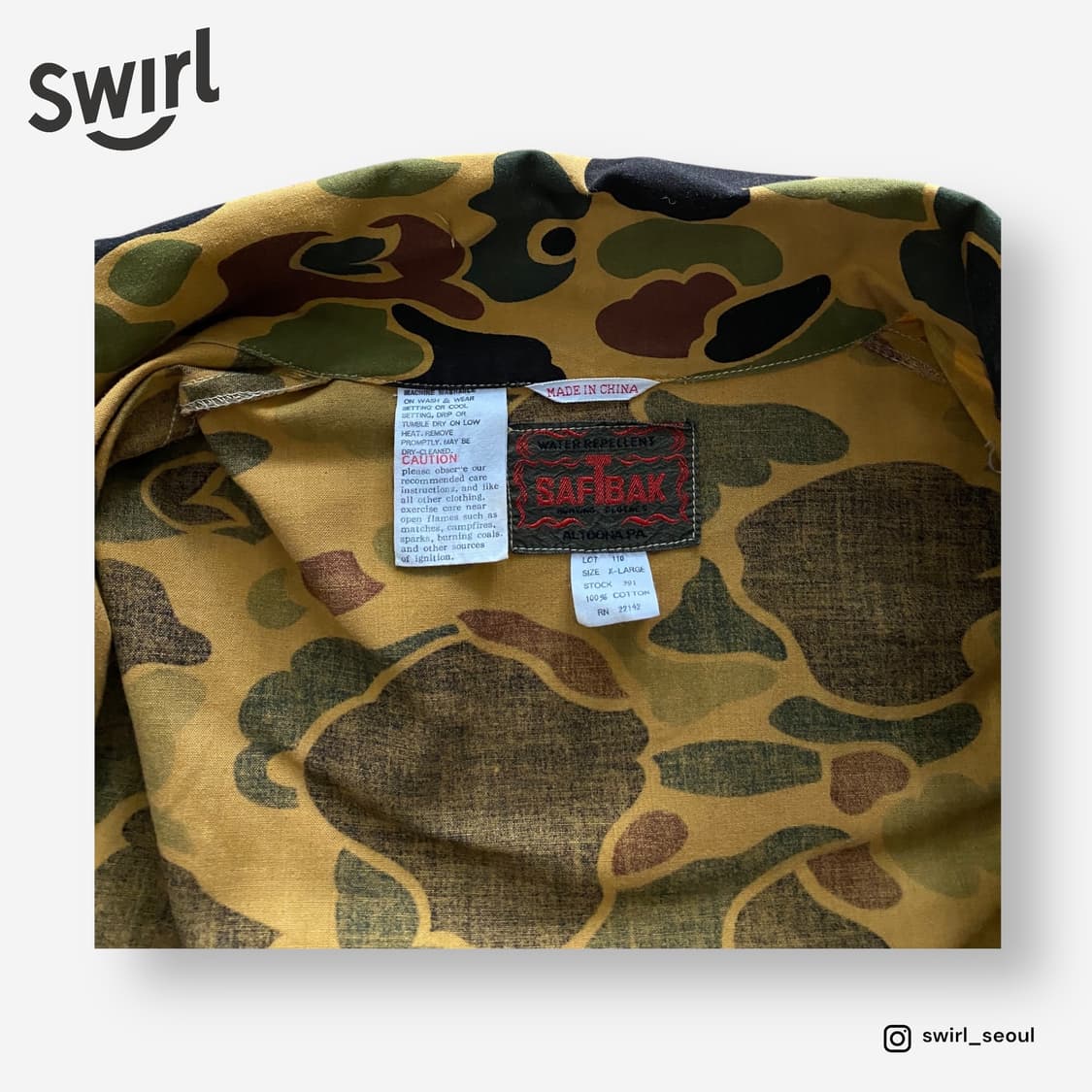 🌊 90s duck-hunter hunting shirts 상품이미지7