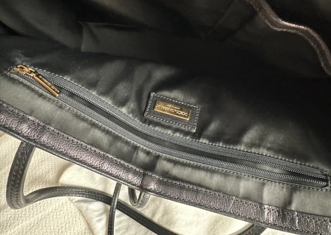 돌체앤가바나 Dolce & Gabbana 레오파드 숄더백 블루 핸드백 상품이미지5