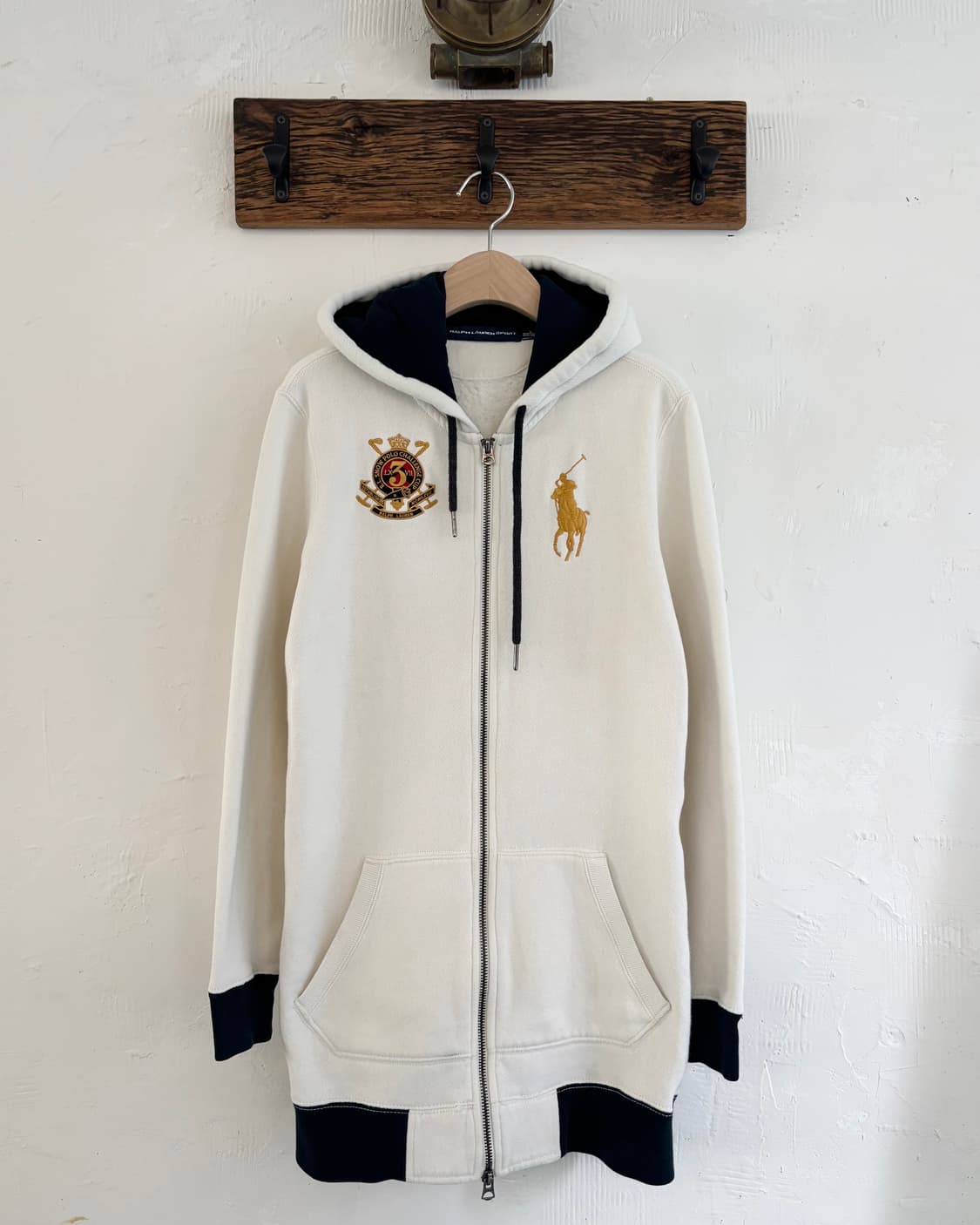 Polo 랄프로렌 우먼 빅포니로고 후드집업 상품이미지2