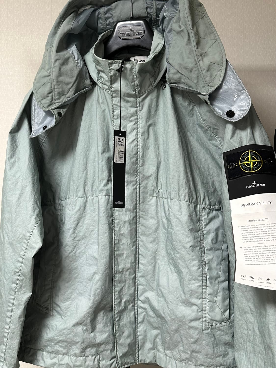 스톤아일랜드 멤브라나 자켓 23ss L(105) 국내판 상품이미지1