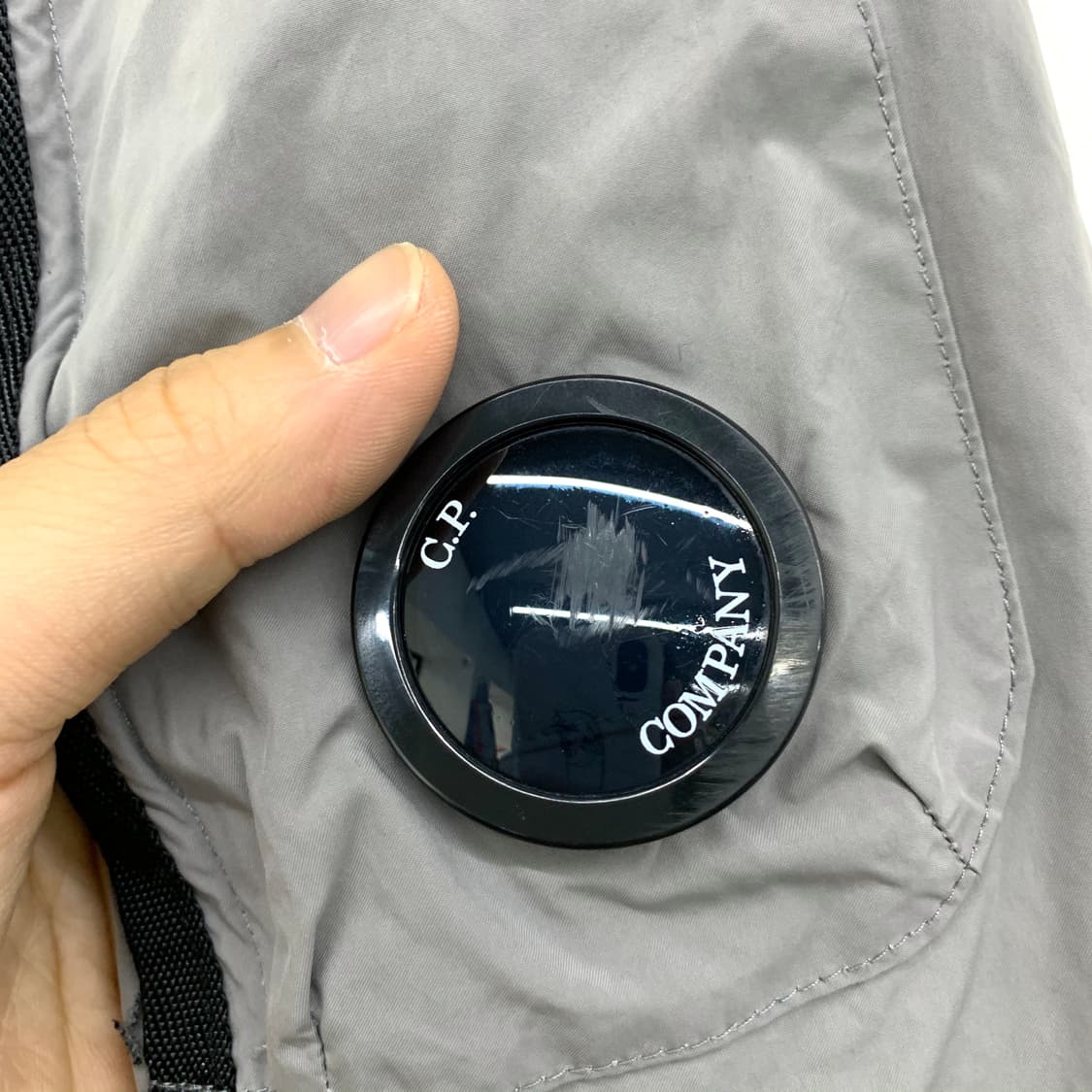 CP컴퍼니 렌즈 와펜 실버 고글 나일론 후드 자켓 상품이미지9