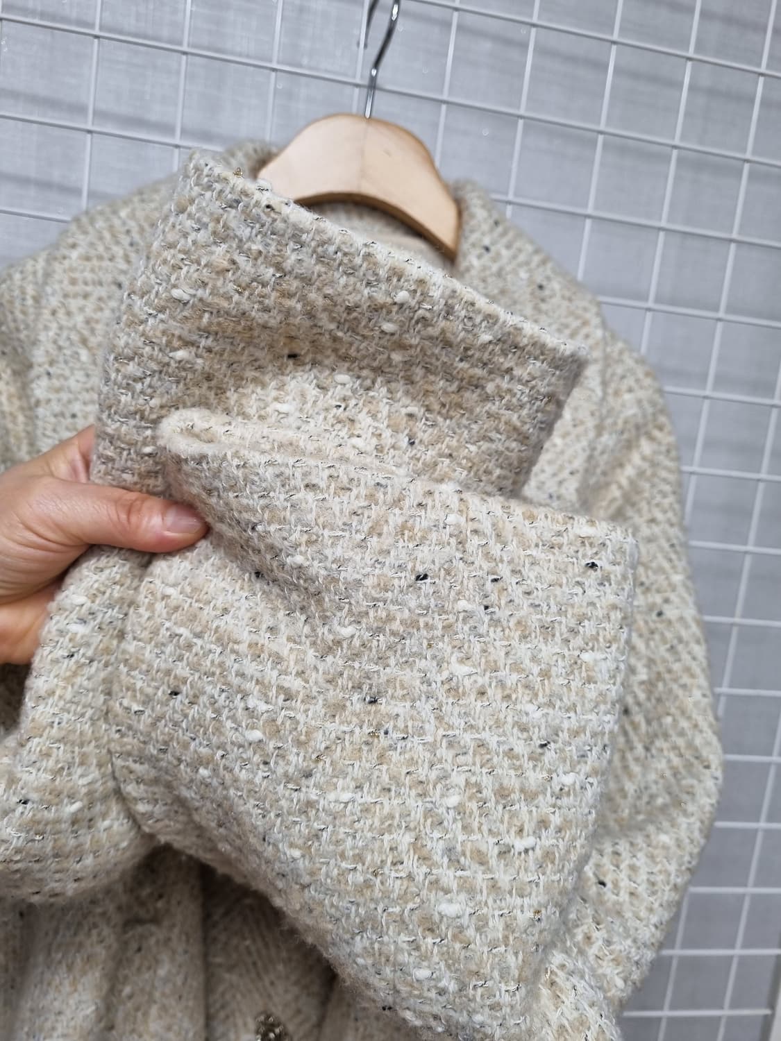 (택포) 듀엘 A라인 모직자켓 상품이미지4