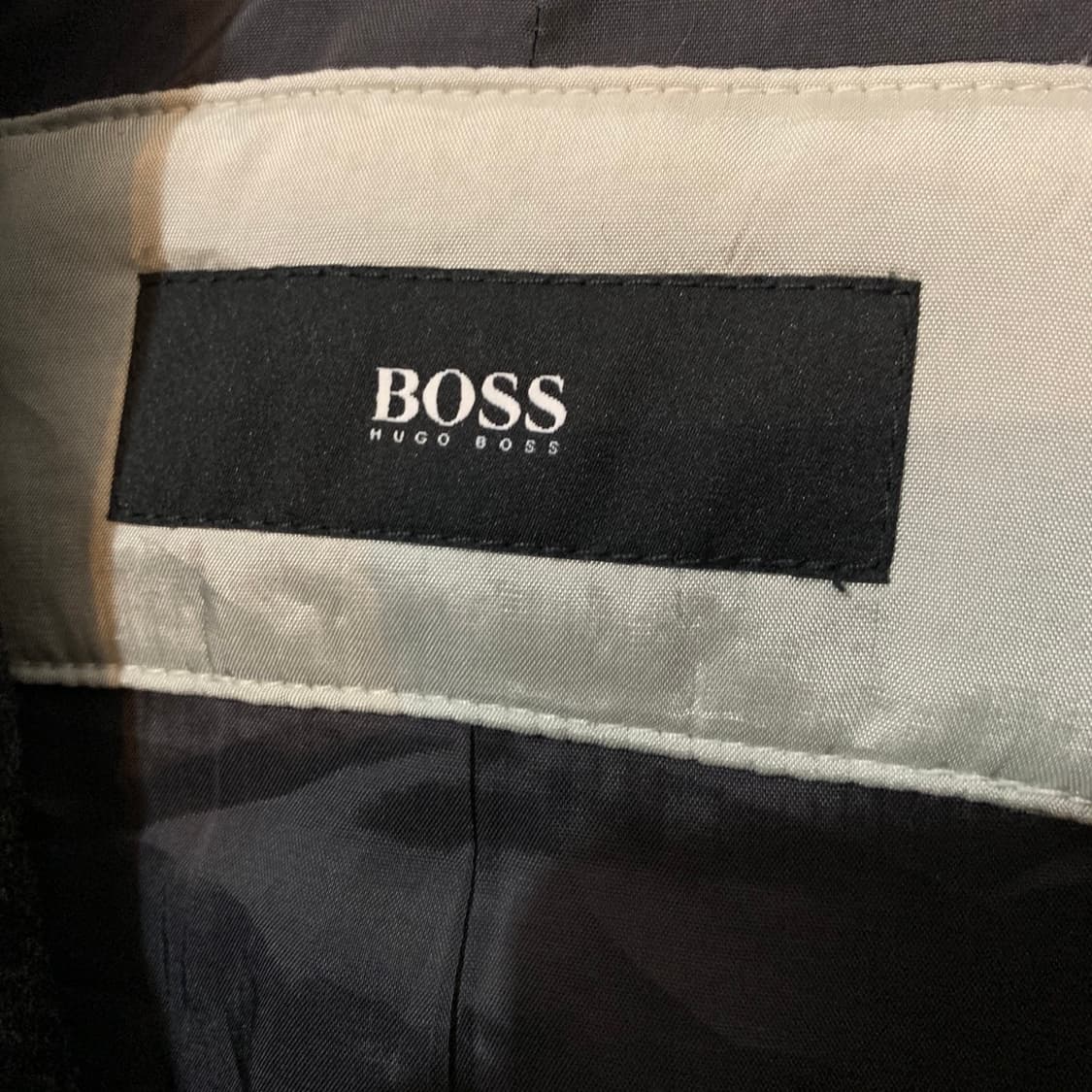 L BOSS 휴고 보스 신트렉스 울 모직 싱글 롱코트 상품이미지5