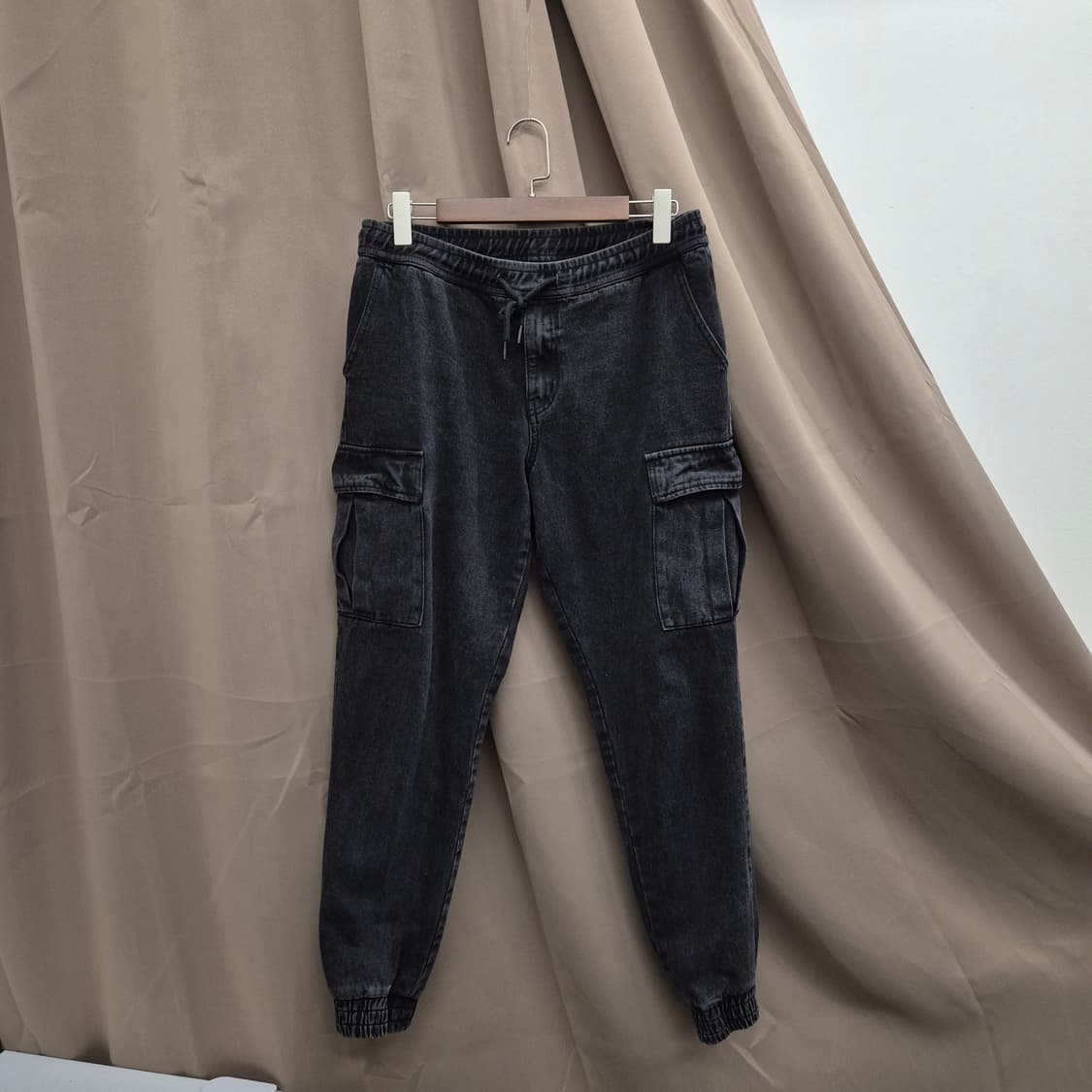 에잇세컨즈 데님 조거 팬츠 M 상품이미지1