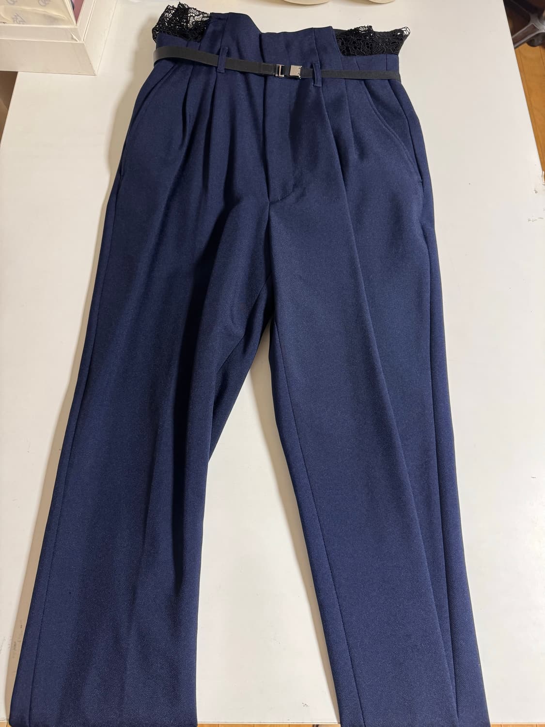 TOGA  아카이브 레이스 하이웨이스트 팬츠 상품이미지8