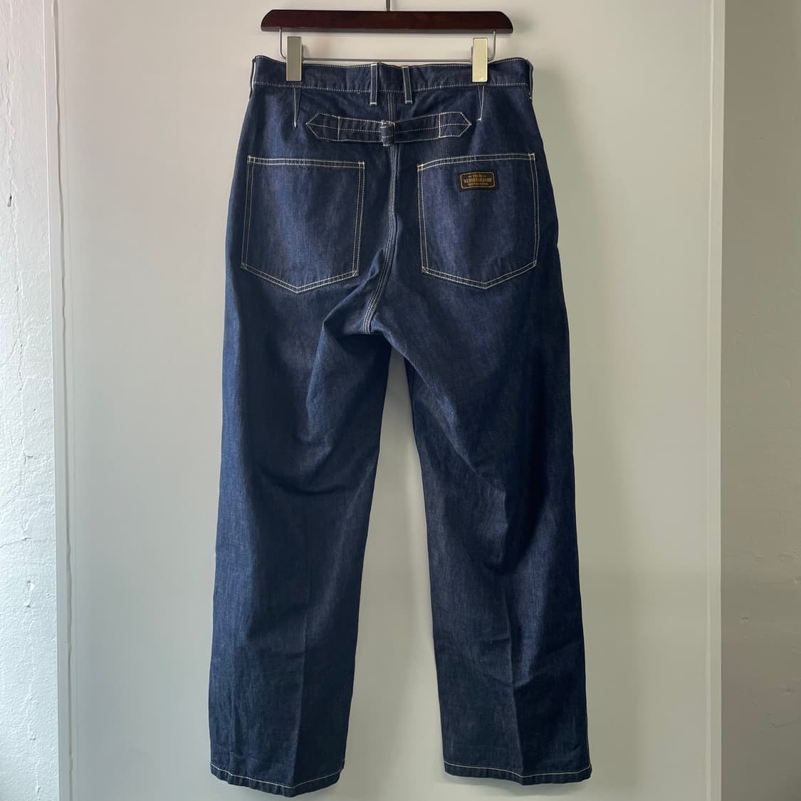 네이버후드 유틸리티 신치백 데님팬츠 상품이미지1