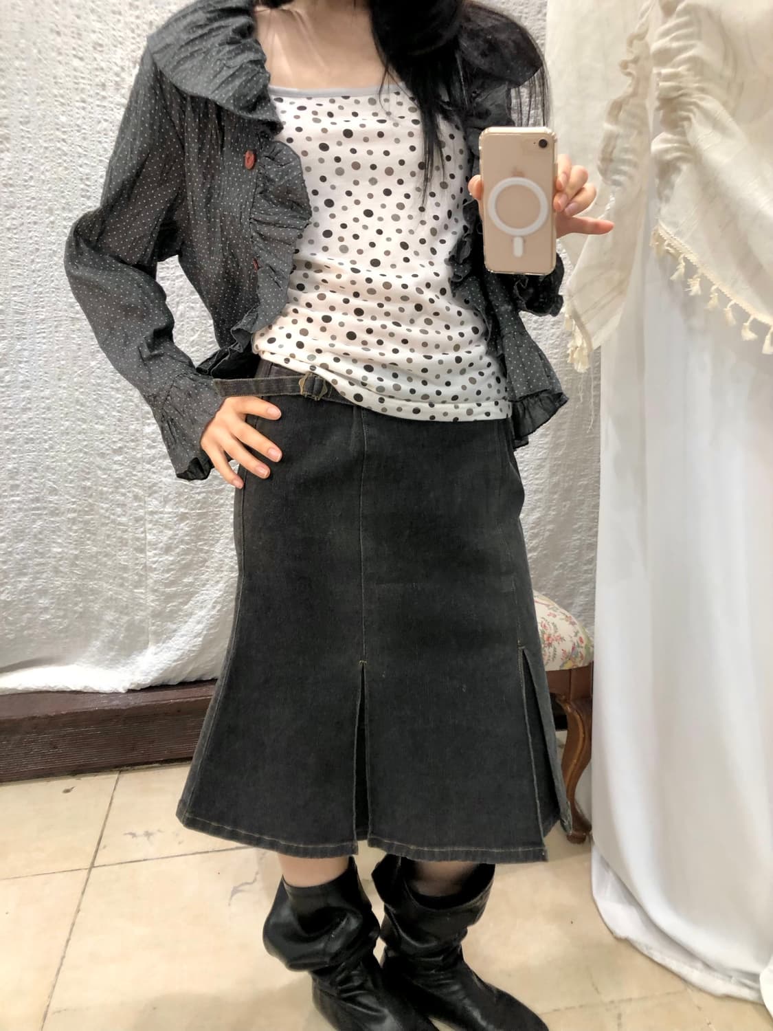 Midnight Buckle Midi 상품이미지1