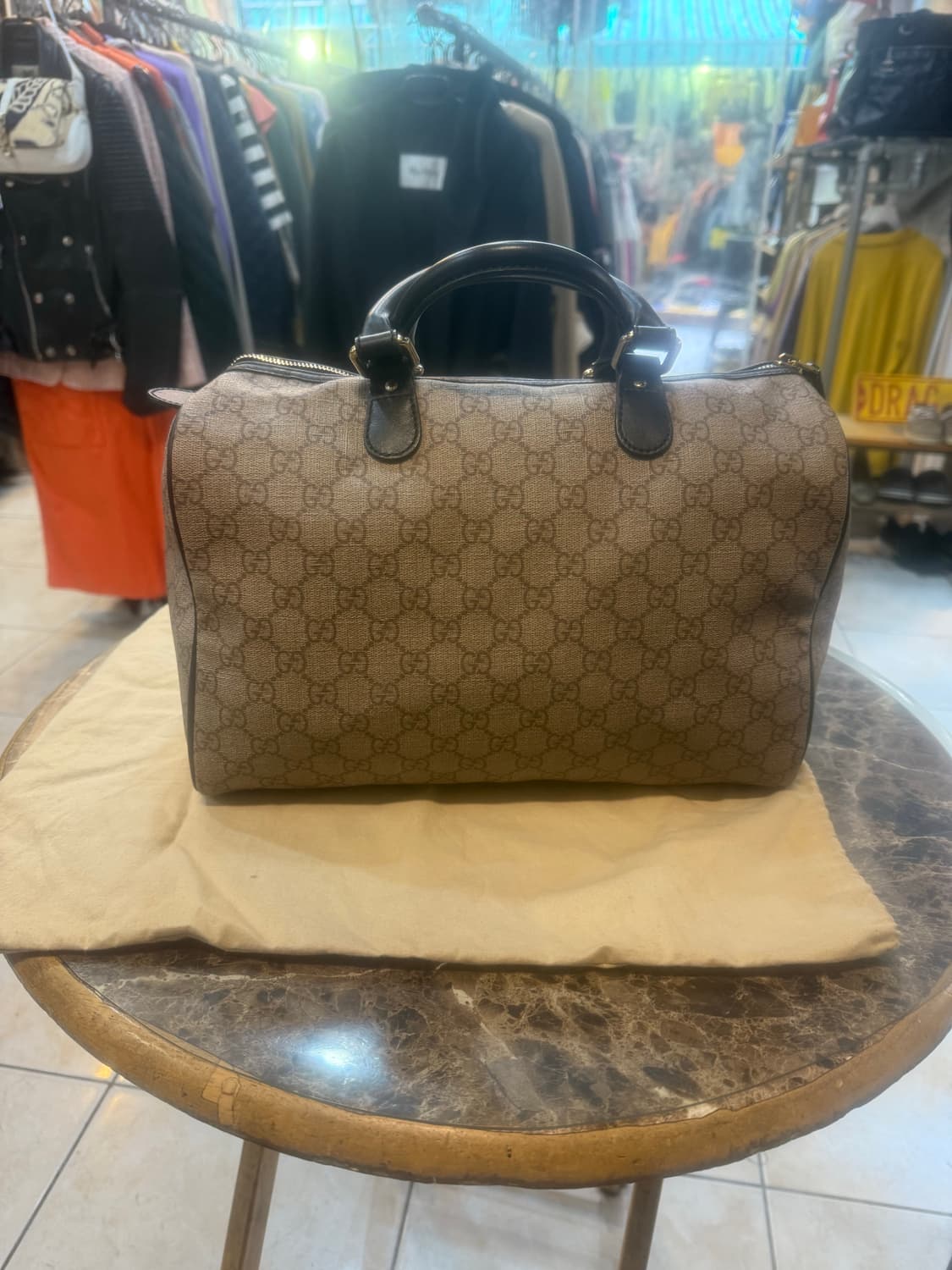 정품 구찌 보스턴 토트백 팝니다 상품이미지3