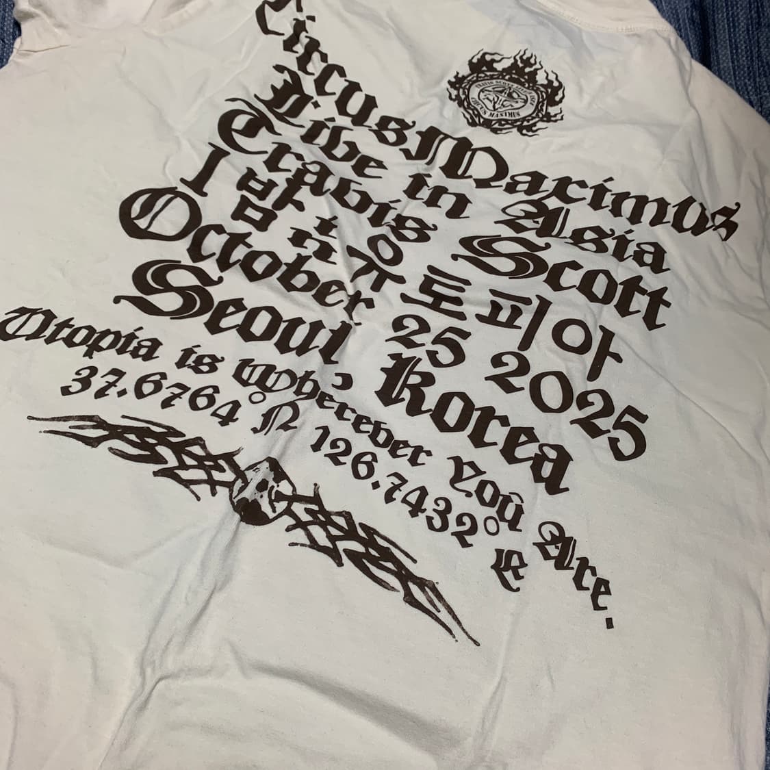 스캇 내한 티셔츠 M 상품이미지4