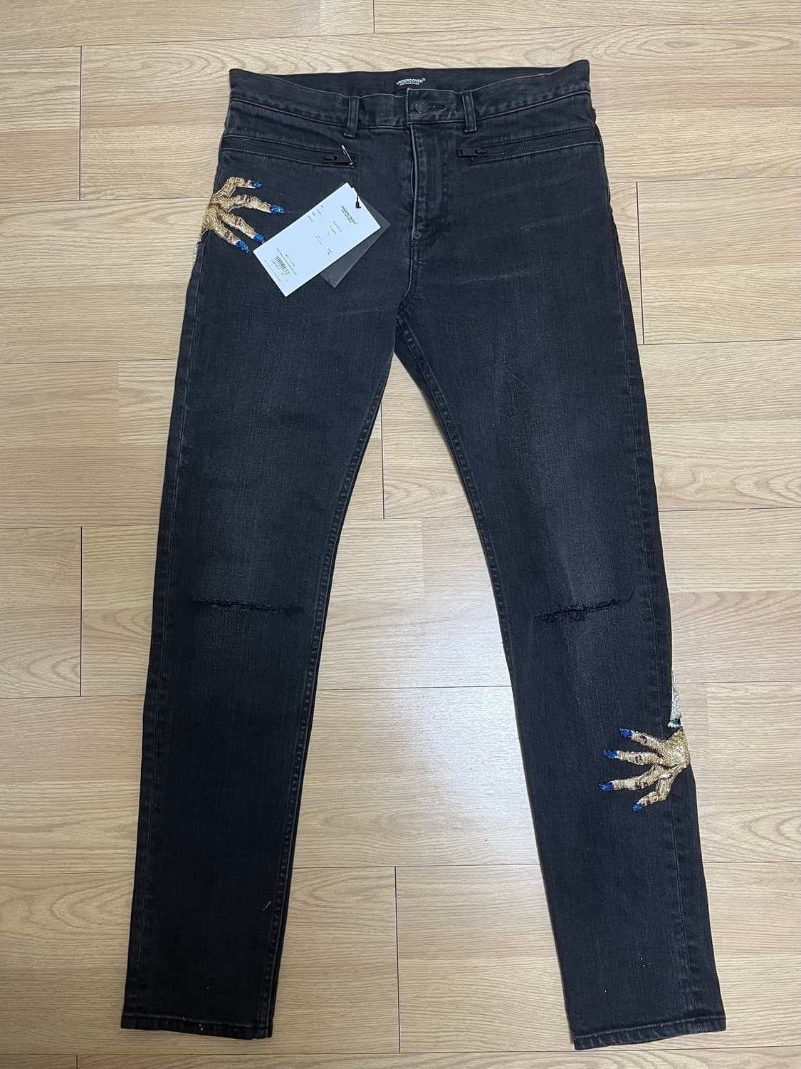 [3] 언더커버 디핸드 비즈 데님 UC2C4510 상품이미지2