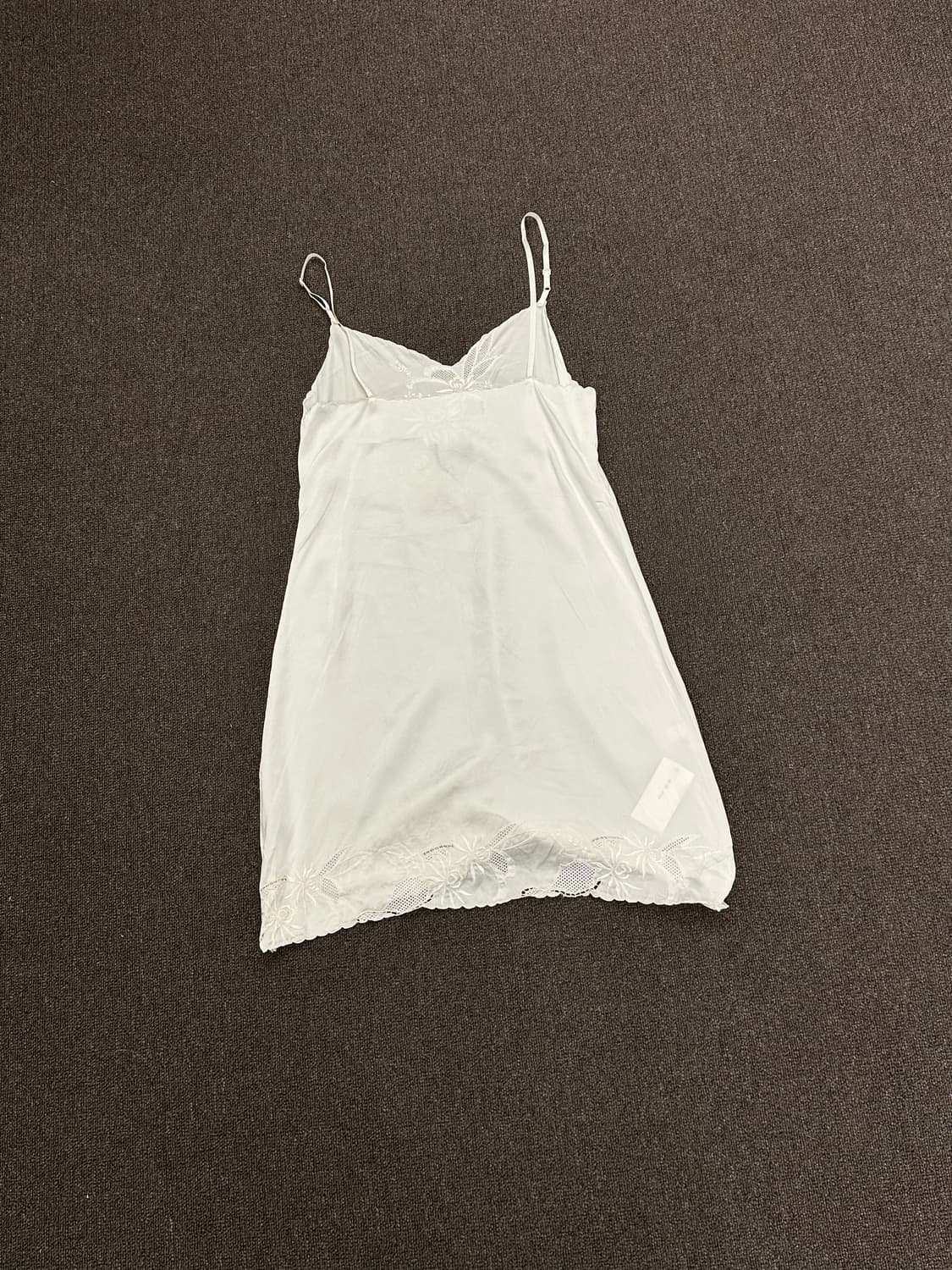 OS)Japanesb vintage 여성 화이트 란제리 나시 상품이미지7