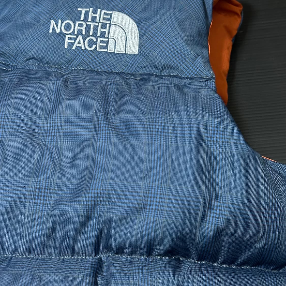 노스페이스 체크 눕시 베스트 상품이미지7