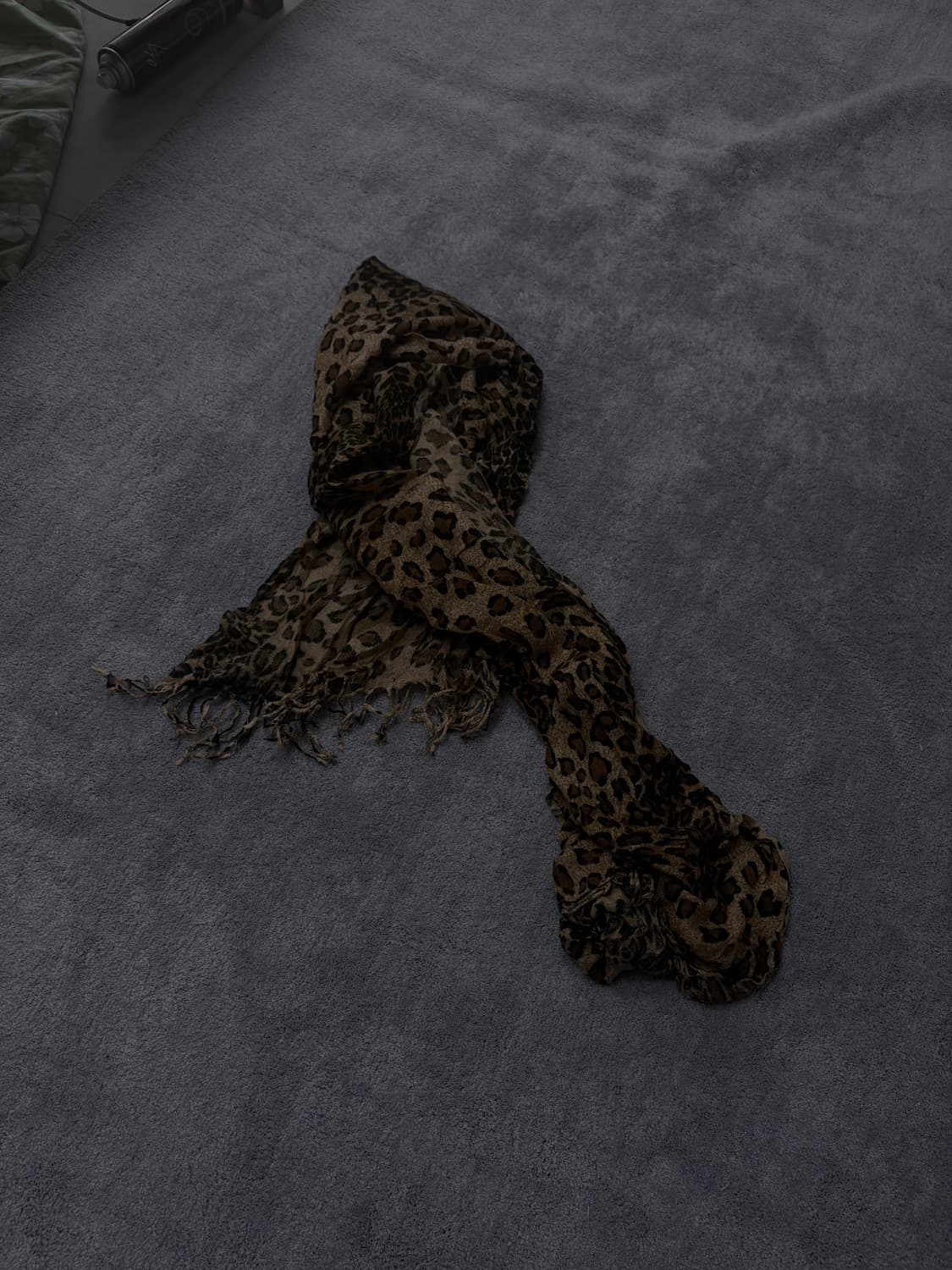 Vintage V-kei,punk leopard muffler 상품이미지2