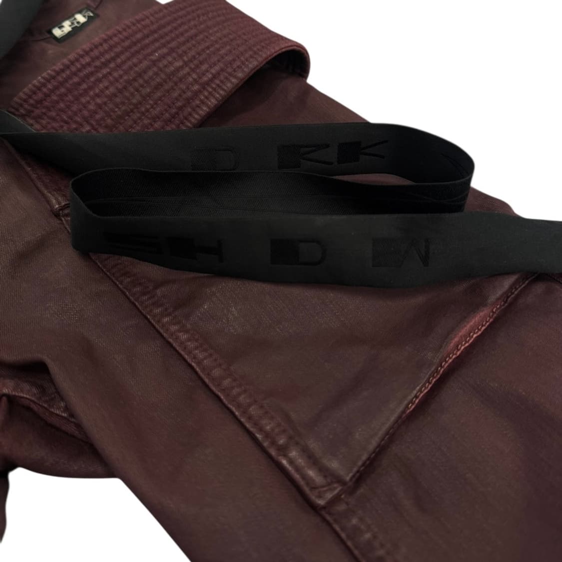 릭 오웬스 다크쉐도우 21SS 왁스 이지 크리치 컷 카고 팬츠 상품이미지6