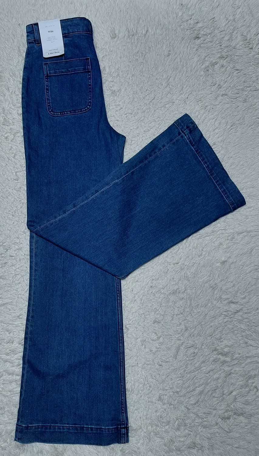 앤아더스토리즈 & Other Stories 와이드 데님 26 새상품 상품이미지5