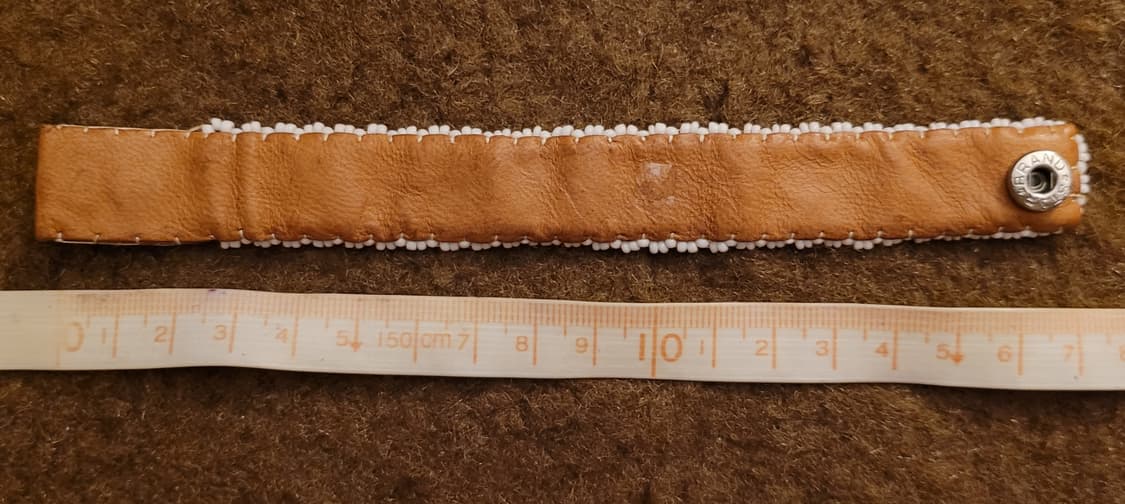 히피 &나바호 여성 비즈 가죽 팔찌(17*2) 상품이미지5