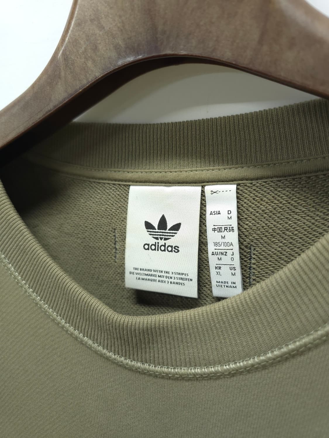 아디다스 남성 오리지널스 포켓 디테일 맨투맨 상품이미지6