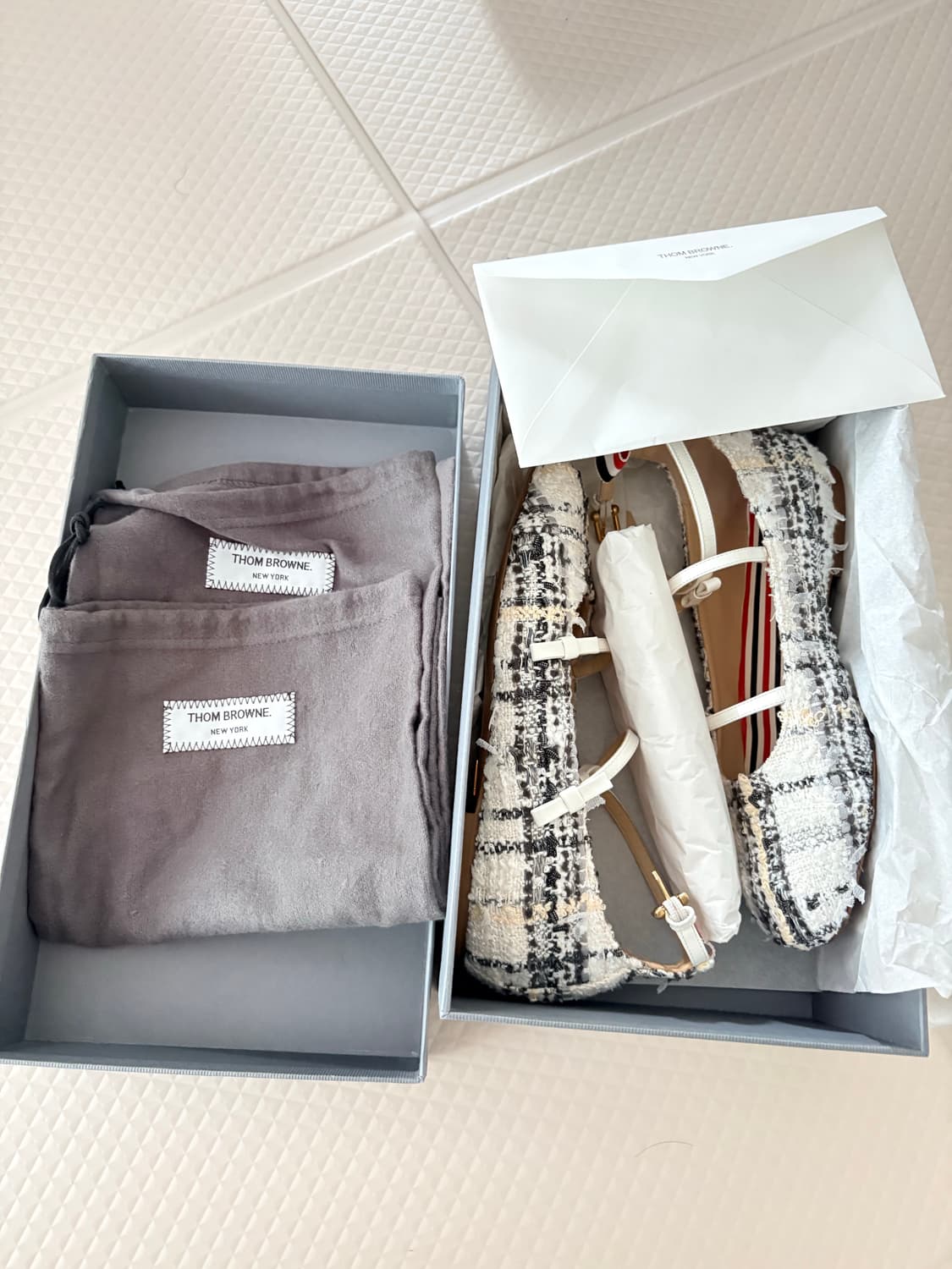 톰브라운 트위드 발레슈즈 상품이미지1