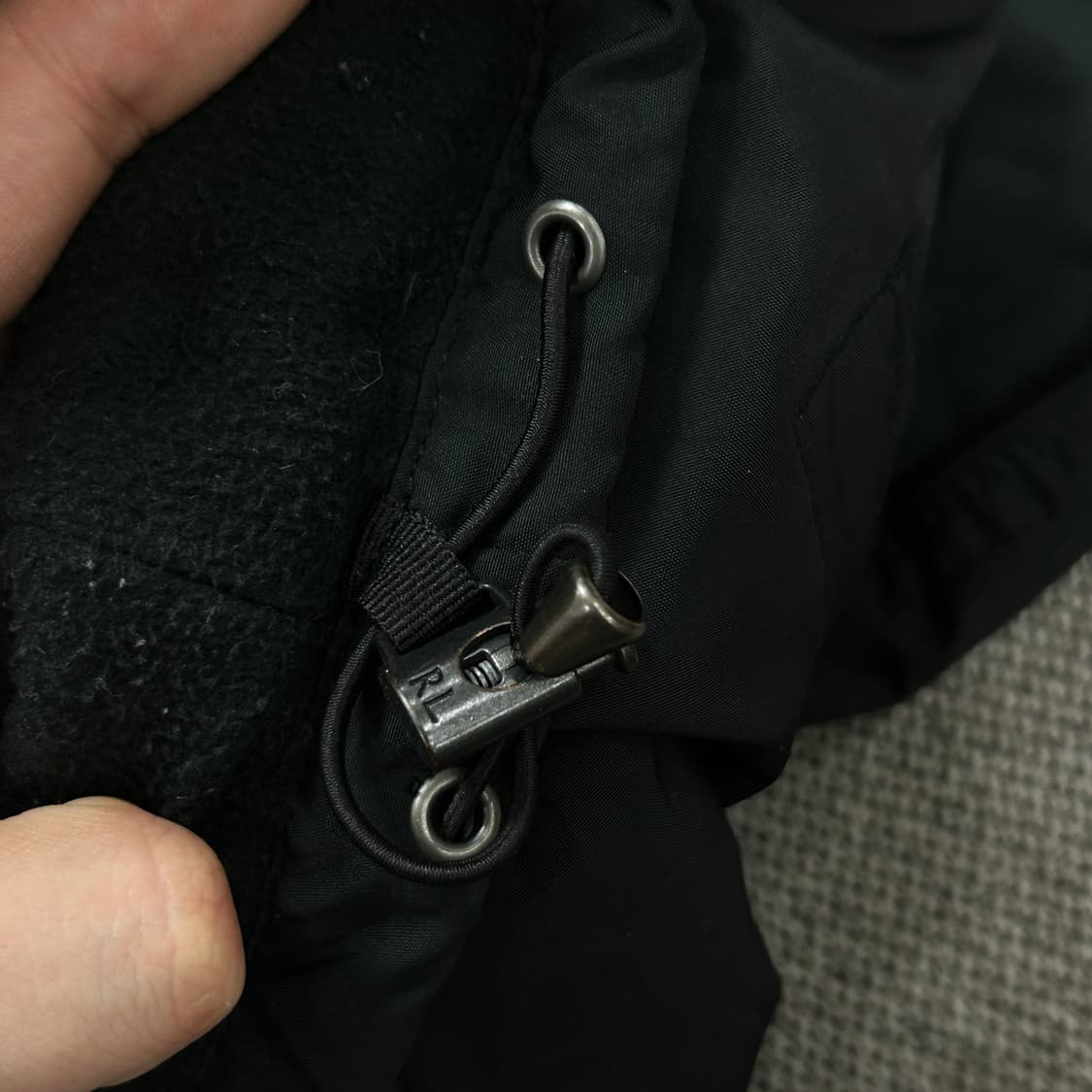 폴로 레드포니 블랙 기모 페리자켓(M) 상품이미지4