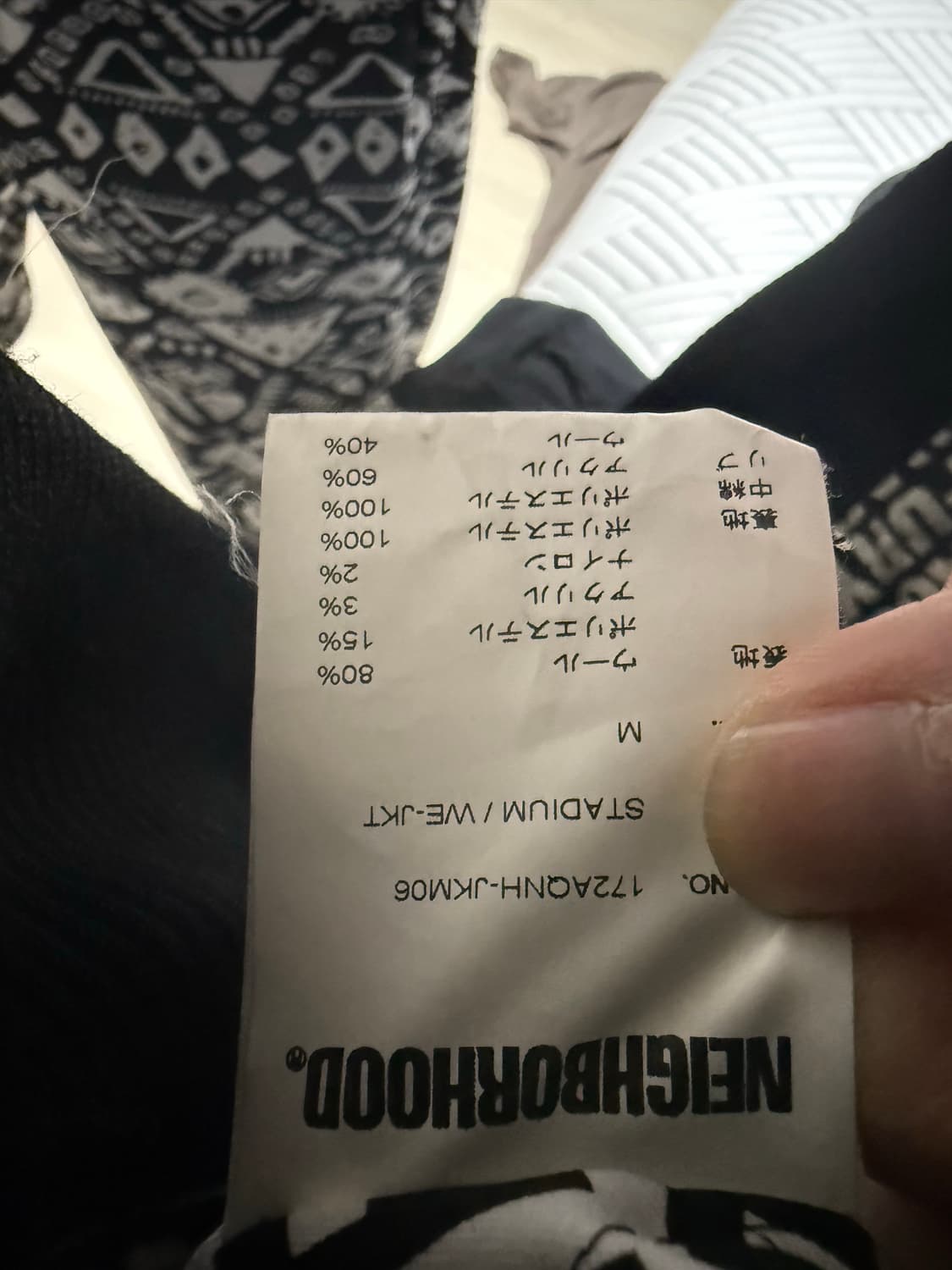 네이버후드 도쿄 스타디움자켓 상품이미지3