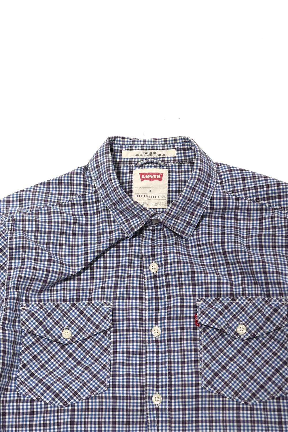 LEVIS 체크 셔츠 size M 상품이미지3