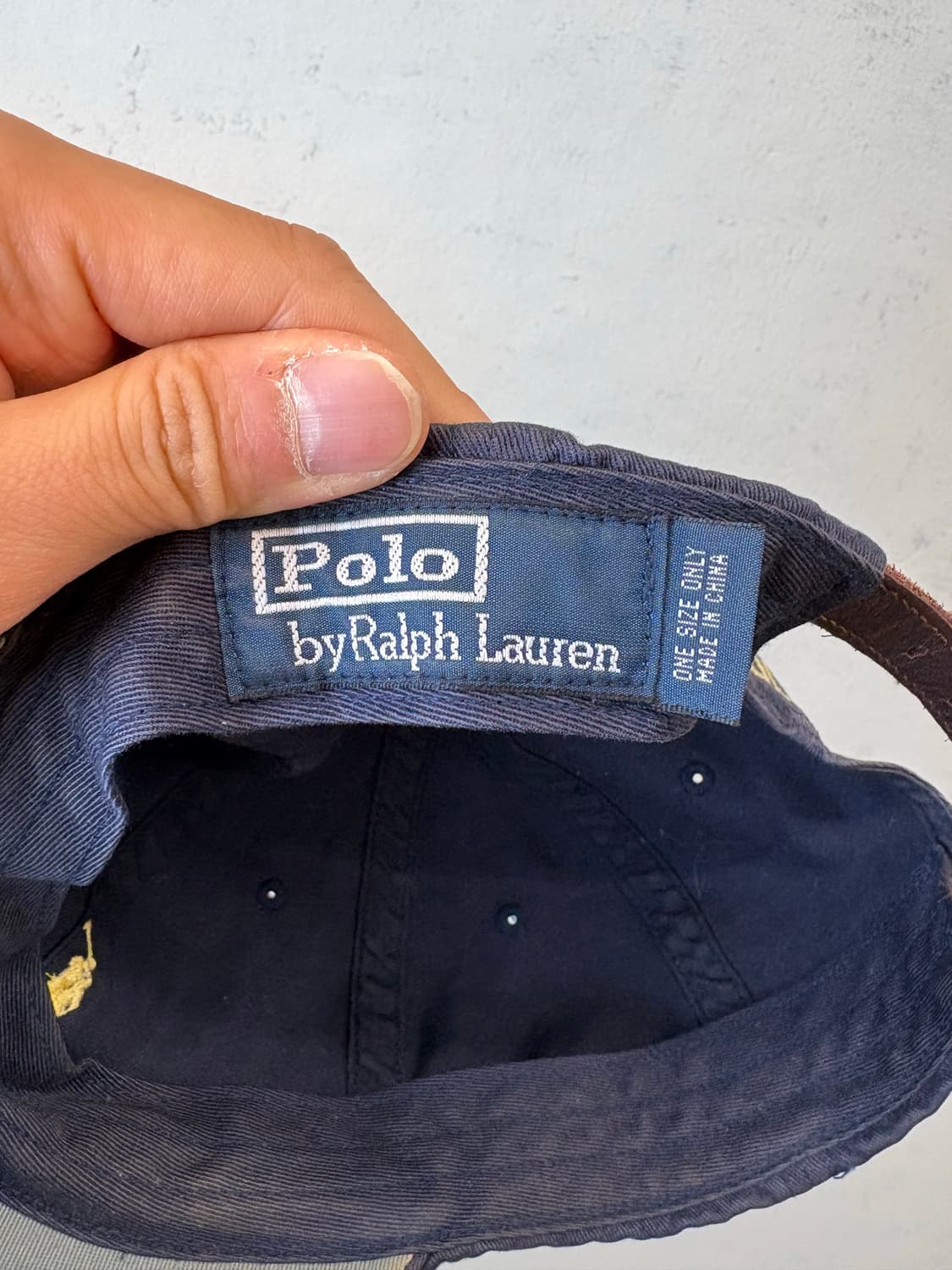 폴로랄프로렌 빈티지 네이비 볼캡 상품이미지6