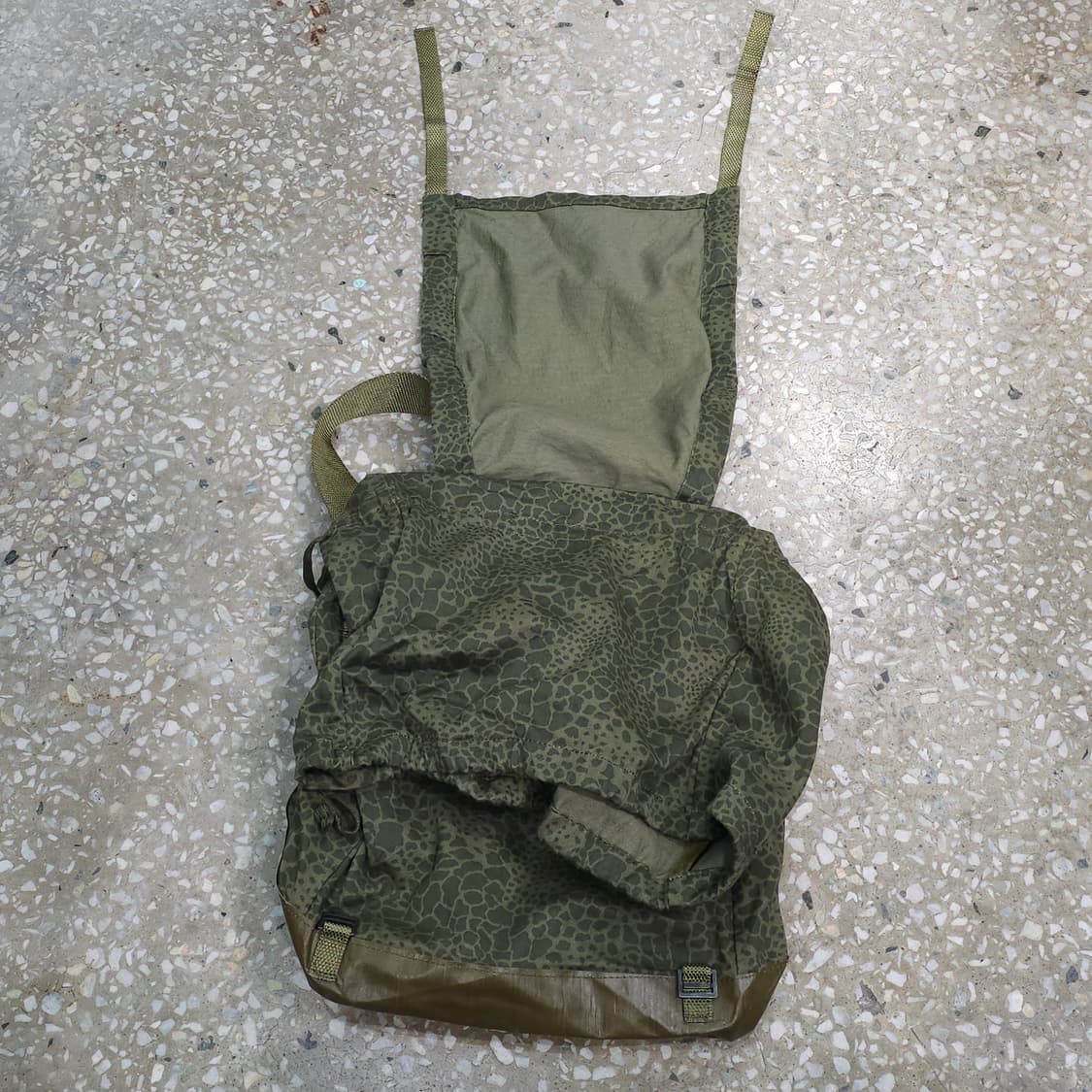 빈티지 폴란드군 카모 백팩 상품이미지8