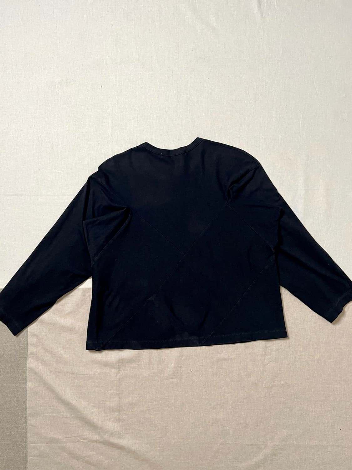꼼데가르송 트위스트 절개 롱슬리브 티셔츠 comme des garcons 상품이미지3