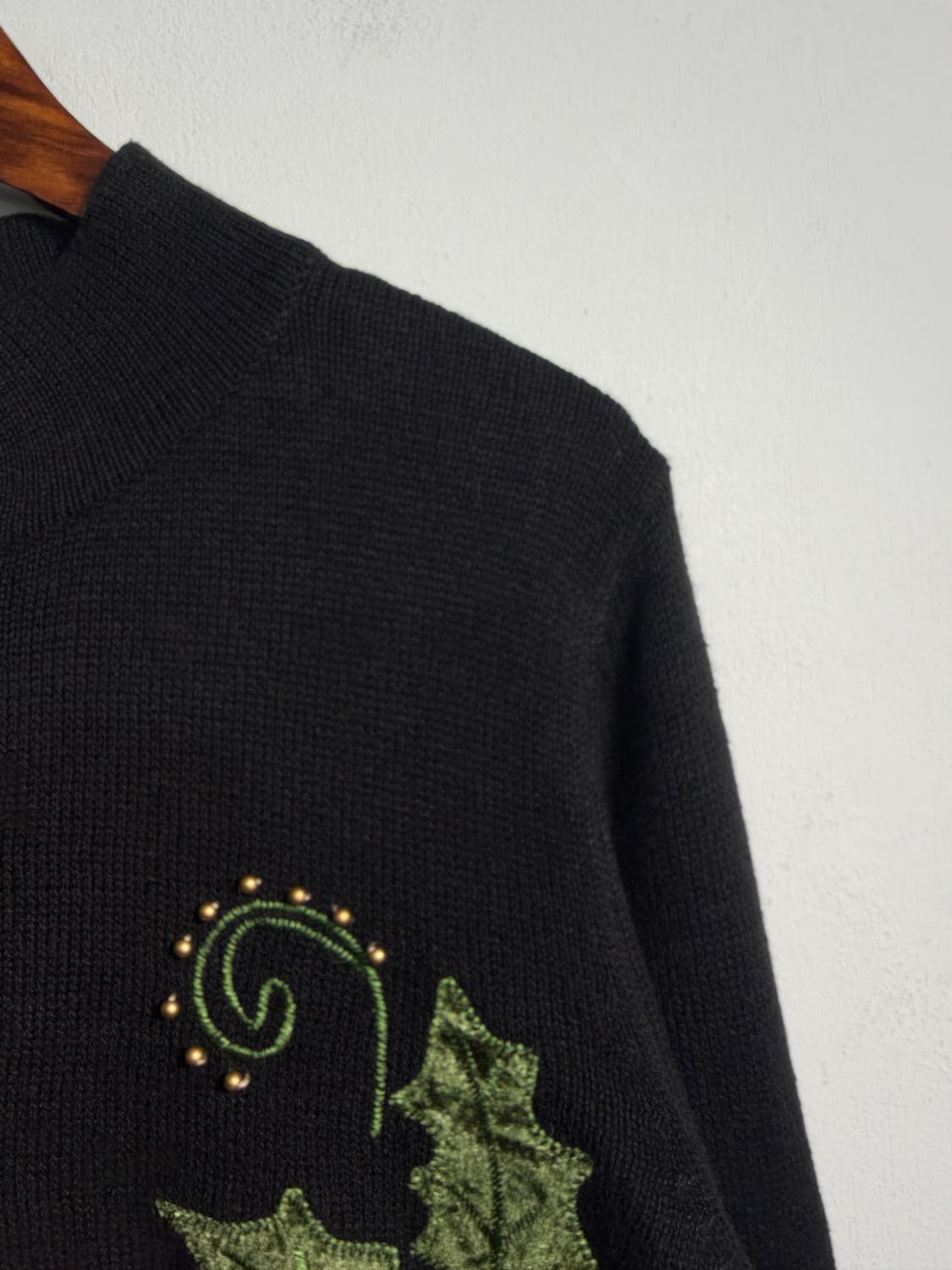 U.S.A. 크리스마스 리스 가디건 L 어글리니트  상품이미지4