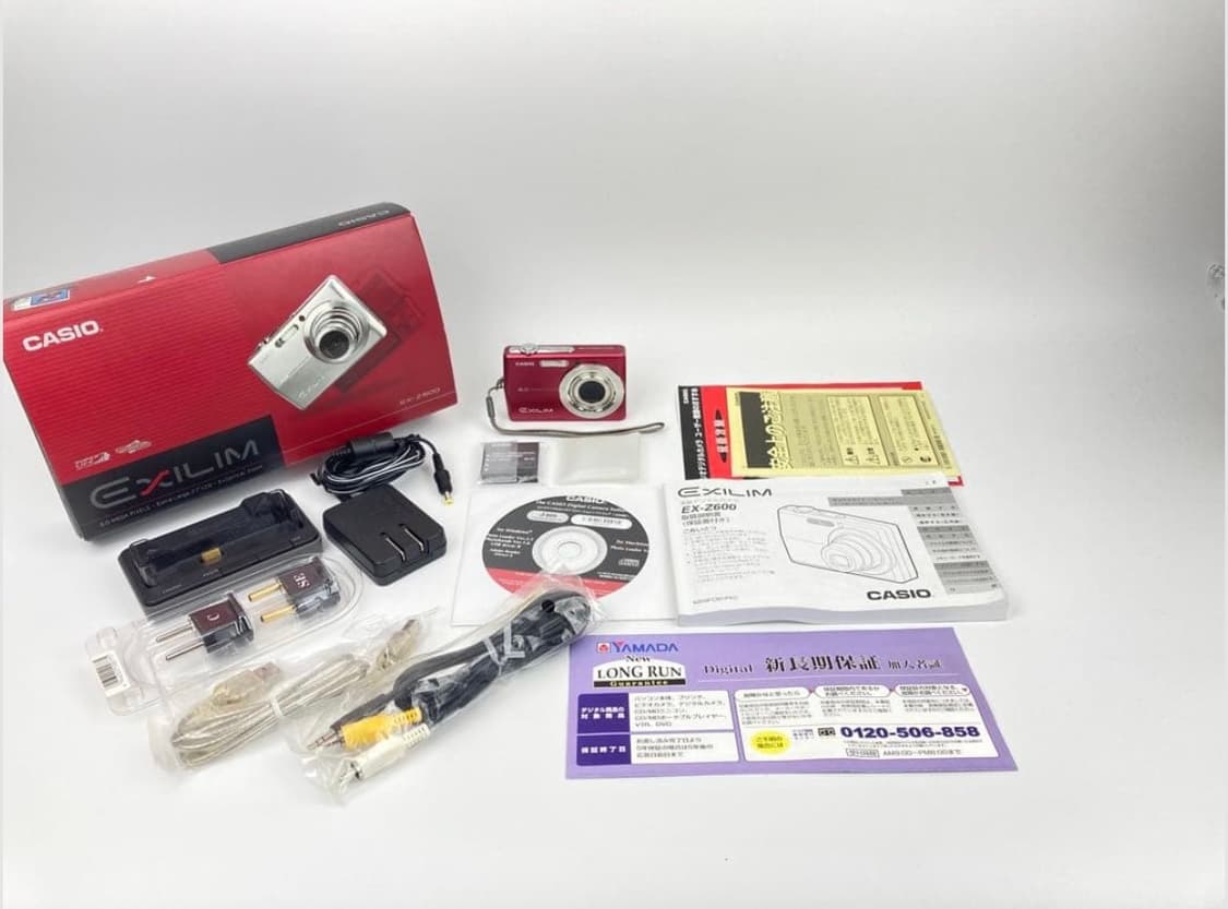 카시오 ex z-600 레드 풀구성 풀박스 상품이미지1