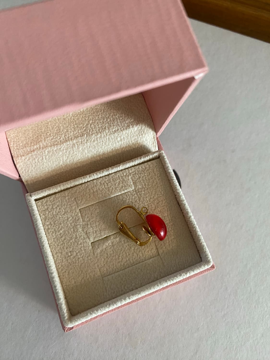 빈티지 레드알 팬던트 목걸이  상품이미지4