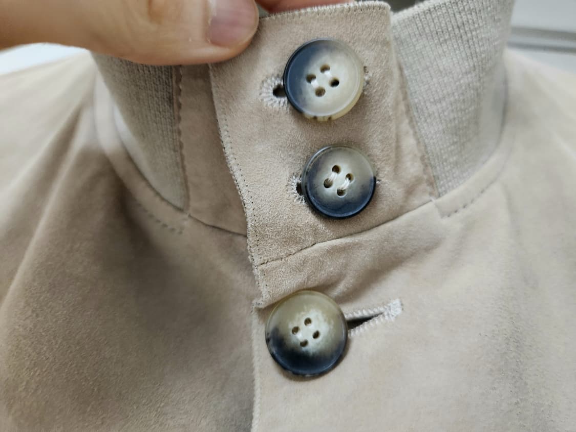 이태리 브랜드 갈로티 GALLOTTI 스웨이드 자켓 택有 유일매물 상품이미지2