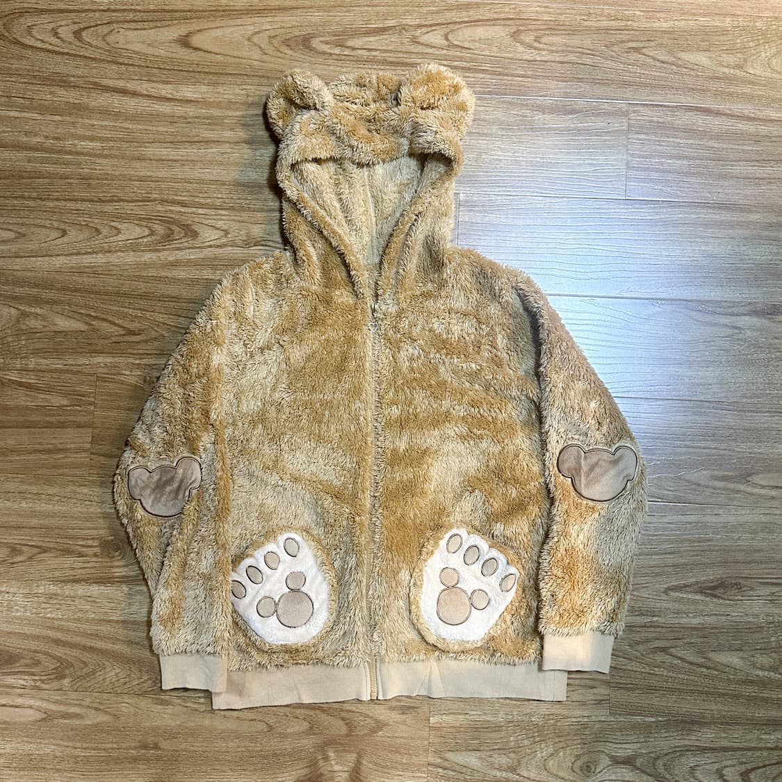 빈티지 쿠마미미 곰돌이 후드집업 디즈니 히메갸루 로걀 라떼 모리걸 페어리 상품이미지1