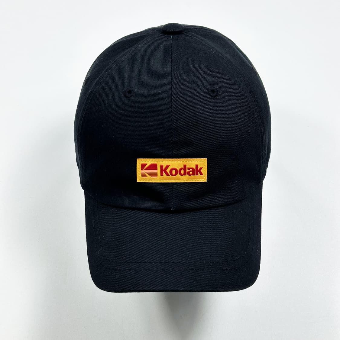 코닥 박스로고 블랙 볼캡 모자 상품이미지2