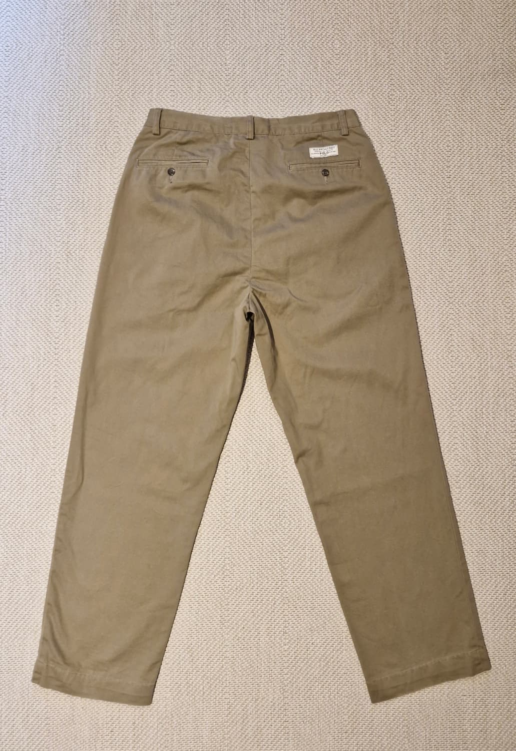 폴로 랄프로렌 앤드류 투 턱 치노 팬츠 32 상품이미지5