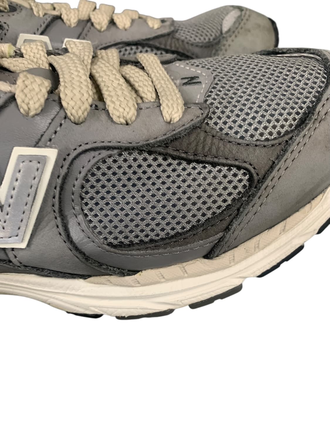 뉴발란스 2002R 프리미엄 스니커즈 빈티지 그레이 245 상품이미지9