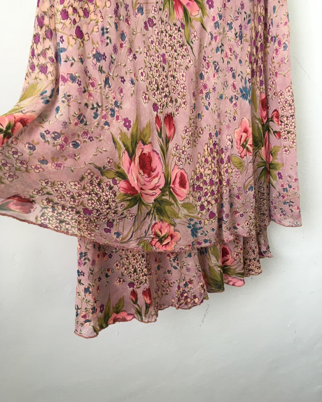 Flower pattern long skirt 상품이미지3