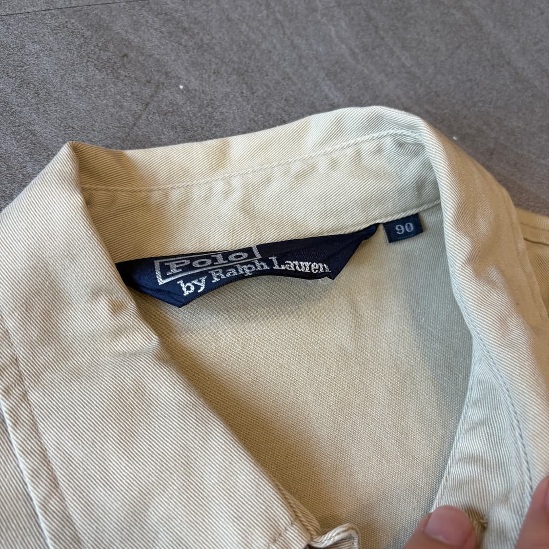 폴로 정품 베이지 스윙톱 자켓 상품이미지7