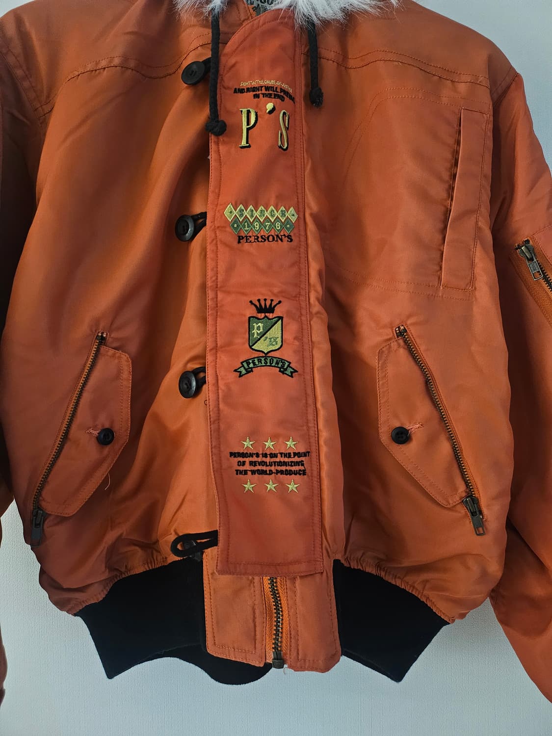 퍼슨스 Person's 숏 점퍼 상품이미지3