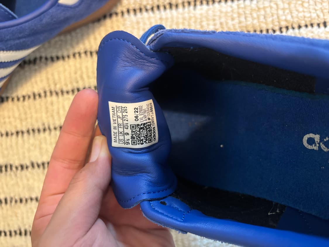 아디다스 삼바 OG 블루 275 상품이미지4