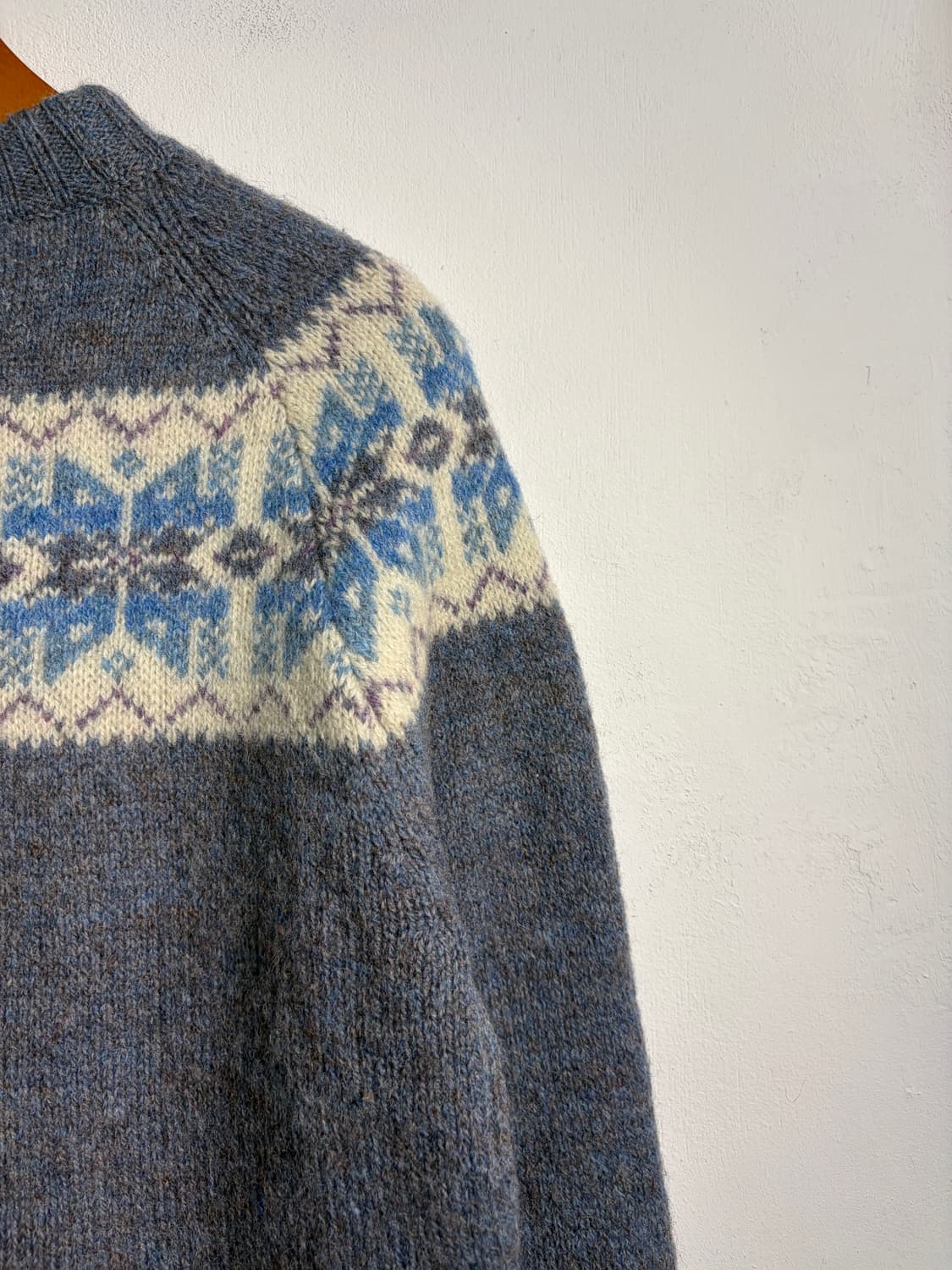 [s] 셰틀랜드 울 100% 니트 (made in Scotland)  상품이미지7