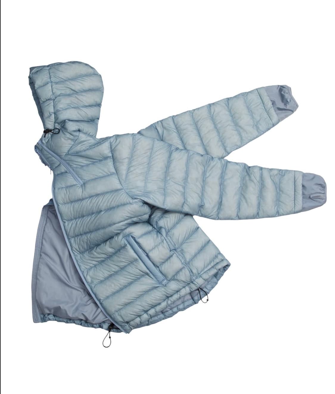 산산기어 서픽스 푸퍼 패딩 24fw 스카이블루 상품이미지5