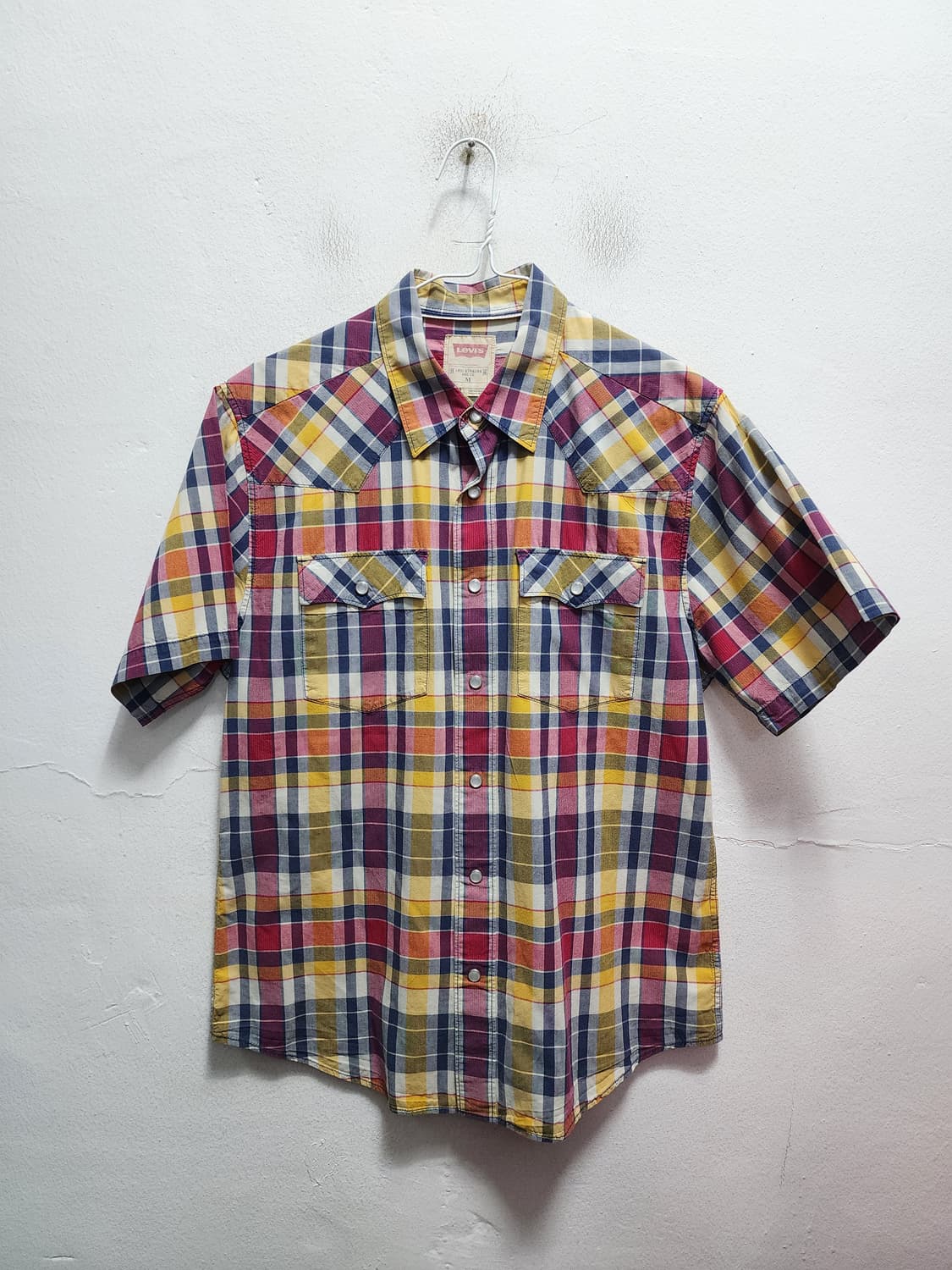 리바이스 체크 웨스턴 셔츠 상품이미지1